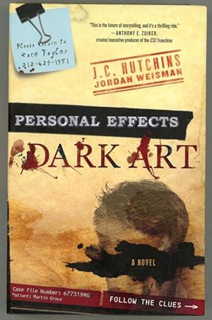 Bild des Verkufers fr Personal Effects: Dark Art by J.C. Hutchins and Jordan Weisman (1st Ed) zum Verkauf von Heartwood Books and Art