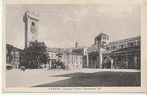 Immagine del venditore per Trento- Piazza Vittorio Emanuele III. venduto da Studio Bibliografico Adige