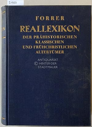 Reallexikon der prähistorischen, klassischen und frühchristlichen Altertümer.