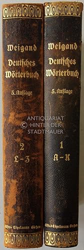 Deutsches Wörterbuch. (2 Bde.) Neu bearb. v. Karl v. Bahder, Herman Hirt, Karl Kant.