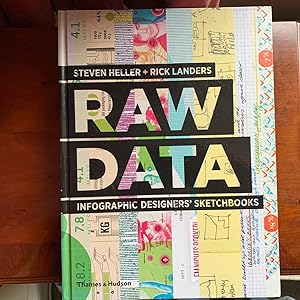 Imagen del vendedor de Raw Data: Infographic Designers' Sketchbooks (First edition, first impression) a la venta por Wordhoard Books