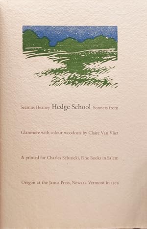 Hedge School. Sonnets from Glanmore