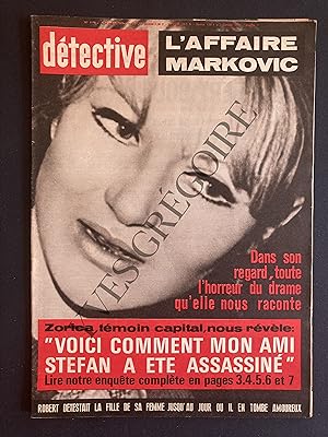 DETECTIVE-N°1176-6 FEVRIER 1969-L'AFFAIRE MARKOVIC