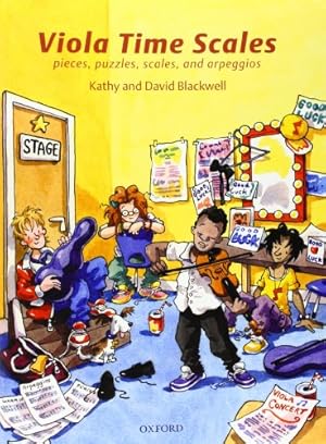 Seller image for Viola Time Scales: Pieces, puzzles, scales, and arpeggios by Blackwell,Kathy [Sheet music ] for sale by booksXpress