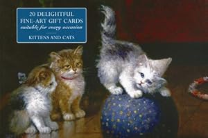 Bild des Verkufers fr Card Box of 20 Notecards and Envelopes: Kittens and Cats: A delightful pack of high-quality fine-art gift cards and decorative envelopes by Peony Press [Cards ] zum Verkauf von booksXpress