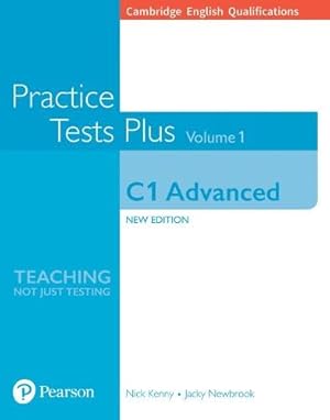 Seller image for Cambridge English Qualifications: C1 Advanced Volume 1 Practice Tests Plus (no key) by Nick Kenny, Mrs Jacky Newbrook [Paperback ] for sale by booksXpress