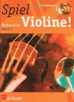 Bild des Verkufers fr Spiel Violine!, m. 2 Audio-CDs. Bd.2 by Elst, Jaap van [Paperback ] zum Verkauf von booksXpress