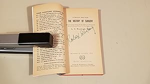 Seller image for The History Of Surgery: Signed for sale by SkylarkerBooks