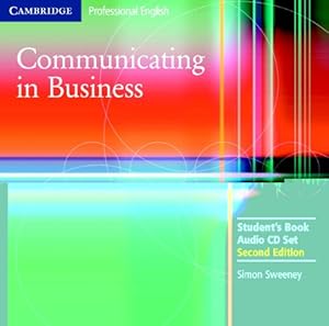 Immagine del venditore per Communicating in Business: Student Audio CD Set (Cambridge Professional English) by Sweeney, Simon [Audio CD ] venduto da booksXpress