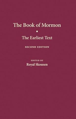 Imagen del vendedor de Book of Mormon : The Earliest Text a la venta por GreatBookPrices