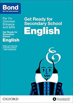 Seller image for Bond 11+: English: Get Ready for Secondary School by Hamlyn, Katherine [Paperback ] for sale by booksXpress