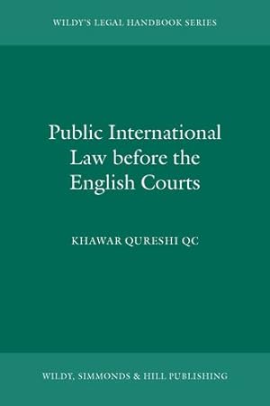Seller image for Public International Law Before the English Courts (Legal Handbook) by Qureshi, Khawar [Paperback ] for sale by booksXpress