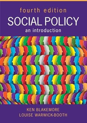 Seller image for Social Policy: An Introduction, Fourth Edition by Blakemore, Ken [Paperback ] for sale by booksXpress
