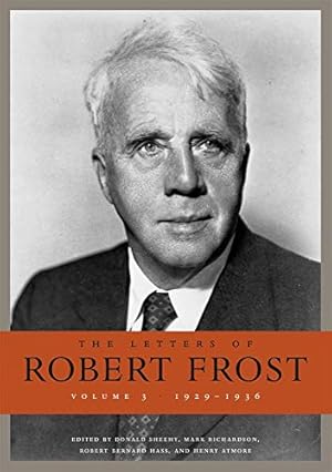 Image du vendeur pour The Letters of Robert Frost: 1929 1936 [Relié ] mis en vente par booksXpress