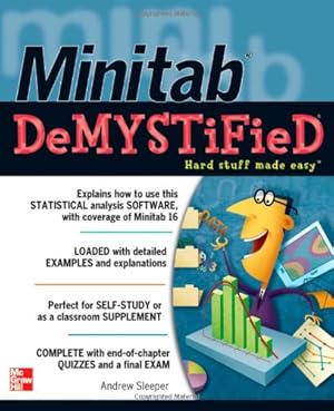 Seller image for Minitab Demystified by Sleeper, Andrew [Paperback ] for sale by booksXpress