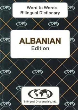 Seller image for Albanian edition Word To Word Dictionary by C. Sesma M.A. [Paperback ] for sale by booksXpress