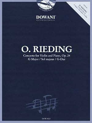 Bild des Verkufers fr Rieding: Concerto in G Major, Op. 24: for Violin & Piano [Soft Cover ] zum Verkauf von booksXpress