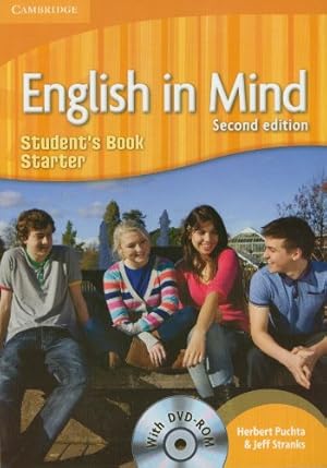 Immagine del venditore per English in Mind Starter Level Student's Book with DVD-ROM by Puchta, Herbert, Stranks, Jeff [Paperback ] venduto da booksXpress