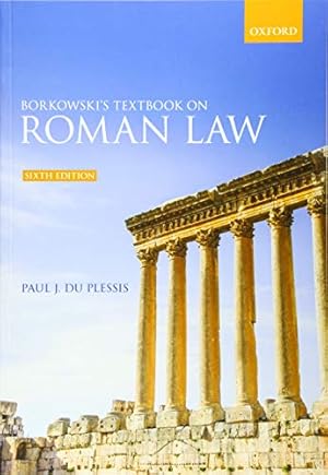 Imagen del vendedor de Borkowski's Textbook on Roman Law by du Plessis, Paul J. [Paperback ] a la venta por booksXpress