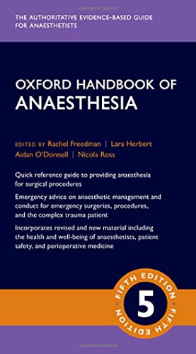 Seller image for Oxford Handbook of Anaesthesia (Oxford Medical Handbooks) by Wilson, Iain H, Allman, Keith G [Flexibound ] for sale by booksXpress
