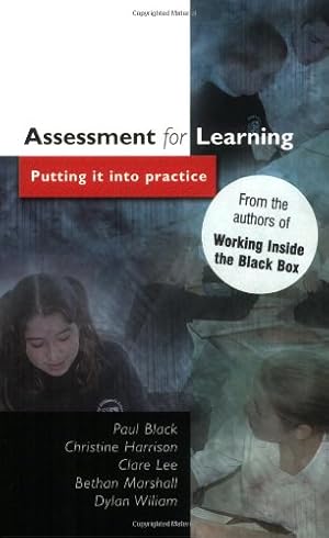 Imagen del vendedor de Assessment for Learning: Putting it into Practice by Paul Black, Chris Harrison, Clare Lee, Bethan Marshall, Dylan Wiliam, Open University Press [Paperback ] a la venta por booksXpress