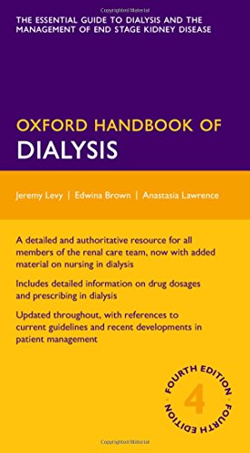 Immagine del venditore per Oxford Handbook of Dialysis (Oxford Medical Handbooks) by Brown, Edwina, Levy, Jeremy, Lawrence, Anastasia [Flexibound ] venduto da booksXpress