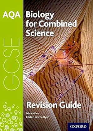 Seller image for AQA Biology for GCSE Combined Science: Trilogy Revision Guide by Niva Miles [Paperback ] for sale by booksXpress