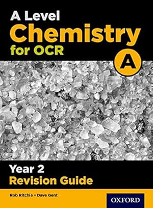 Image du vendeur pour OCR A Level Chemistry A Year 2 Revision Guide: Year 2 by Emma Poole, Rob Ritchie [Paperback ] mis en vente par booksXpress