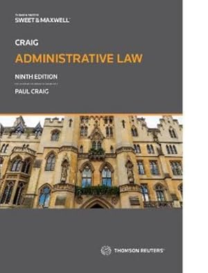 Imagen del vendedor de Craig: Administrative Law [Broché ] a la venta por booksXpress