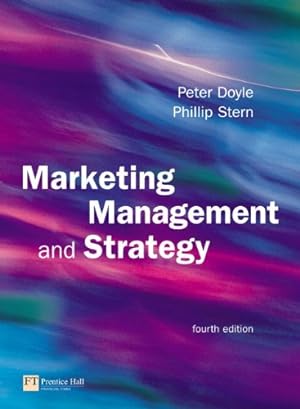Immagine del venditore per Marketing Management and Strategy (4th Edition) by Doyle, Peter, Stern, Phil [Paperback ] venduto da booksXpress