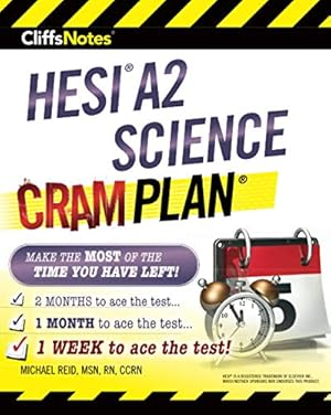 Bild des Verkufers fr CliffsNotes HESI A2 Science Cram Plan by Reid M.S. RN, Michael [Paperback ] zum Verkauf von booksXpress