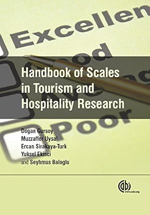 Seller image for Handbook of Scales in Tourism and Hospitality Research by Gursoy, Dogan, Uysal, Muzaffer, Sirakaya-Turk, Ercan, Ekinci, Yuksel, Baloglu, Seyhmus [Hardcover ] for sale by booksXpress