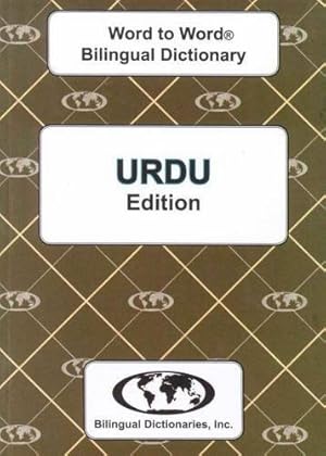 Seller image for Urdu edition Word To Word Bilingual Dictionary by C. Sesma M.A. [Paperback ] for sale by booksXpress