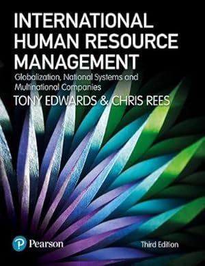 Seller image for International Human Resource Management: Globalization, National Systems and Multinational Companies [Soft Cover ] for sale by booksXpress