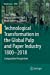 Bild des Verkufers fr Technological Transformation in the Global Pulp and Paper Industry 1800â  2018: Comparative Perspectives (World Forests (23)) [Soft Cover ] zum Verkauf von booksXpress