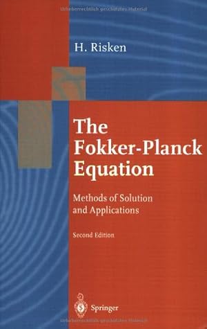 Immagine del venditore per The Fokker-Planck Equation: Methods of Solution and Applications (Springer Series in Synergetics) by Risken, Hannes, Frank, Till [Paperback ] venduto da booksXpress