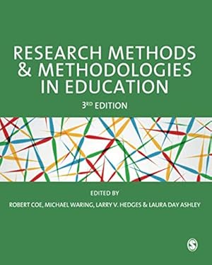 Imagen del vendedor de Research Methods and Methodologies in Education [Broché ] a la venta por booksXpress