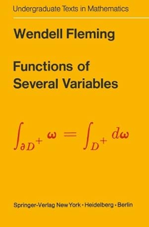 Seller image for Functions of Several Variables (Undergraduate Texts in Mathematics) by Fleming, Wendell [Paperback ] for sale by booksXpress