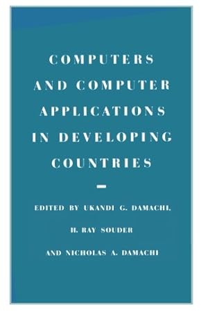 Seller image for Computers and Computer Applications in Developing Countries [Paperback ] for sale by booksXpress