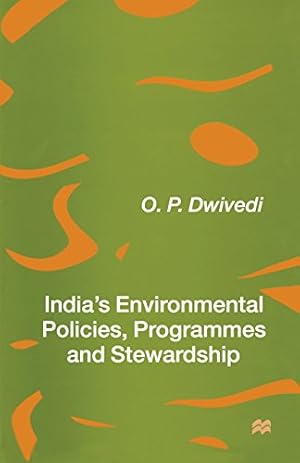 Immagine del venditore per India's Environmental Policies, Programmes and Stewardship by Dwivedi, O.P. [Paperback ] venduto da booksXpress