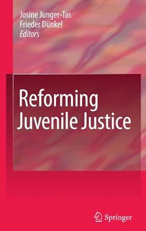 Bild des Verkufers fr Reforming Juvenile Justice [Hardcover ] zum Verkauf von booksXpress