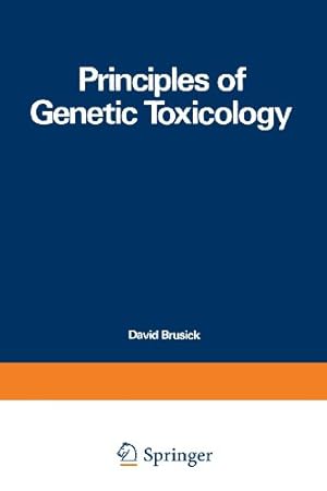 Seller image for Principles of Genetic Toxicology by Brusick, David [Paperback ] for sale by booksXpress