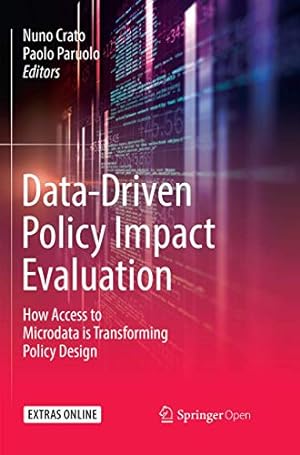 Imagen del vendedor de Data-Driven Policy Impact Evaluation: How Access to Microdata is Transforming Policy Design [Paperback ] a la venta por booksXpress