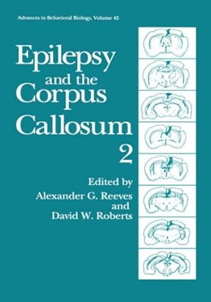 Imagen del vendedor de Epilepsy & the Corpus Callosum II [Hardcover ] a la venta por booksXpress