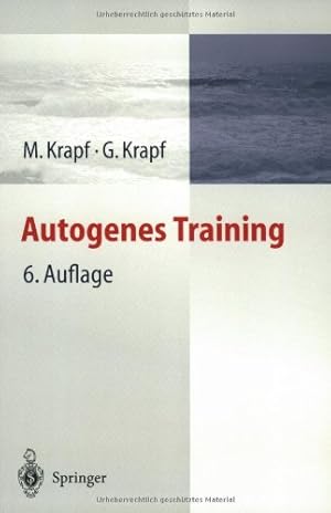 Seller image for Autogenes Training (German Edition) by Krapf, MAria [Paperback ] for sale by booksXpress