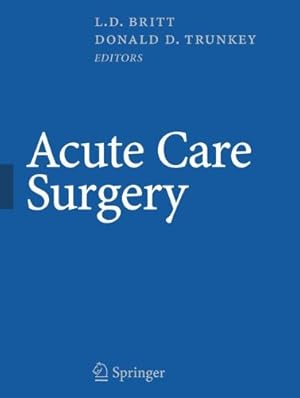 Immagine del venditore per Acute Care Surgery: Principles and Practice [Hardcover ] venduto da booksXpress