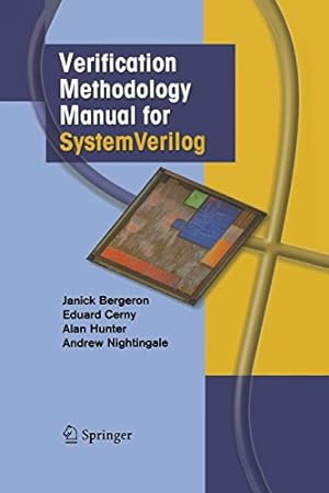 Image du vendeur pour Verification Methodology Manual for SystemVerilog by Bergeron, Janick [Paperback ] mis en vente par booksXpress