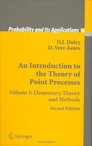 Seller image for An Introduction to the Theory of Point Processes, Volume 1 by Daley, D.J., Vere-Jones, D. [Hardcover ] for sale by booksXpress