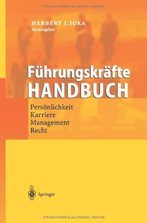 Seller image for F¼hrungskr¤fte-Handbuch (German Edition) by J.Joka, Herbert [Paperback ] for sale by booksXpress