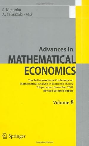 Seller image for Advances in Mathematical Economics Volume 8 [Hardcover ] for sale by booksXpress